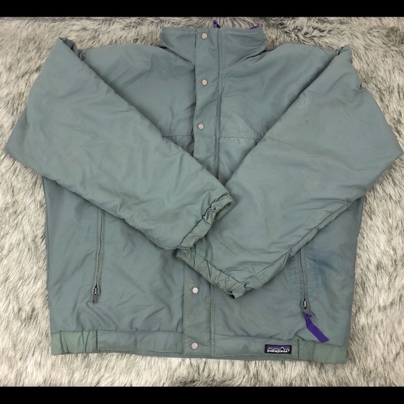 Vintage 80s Patagonia Fleece Lined Bomber Jacket - Picture 3 of 16